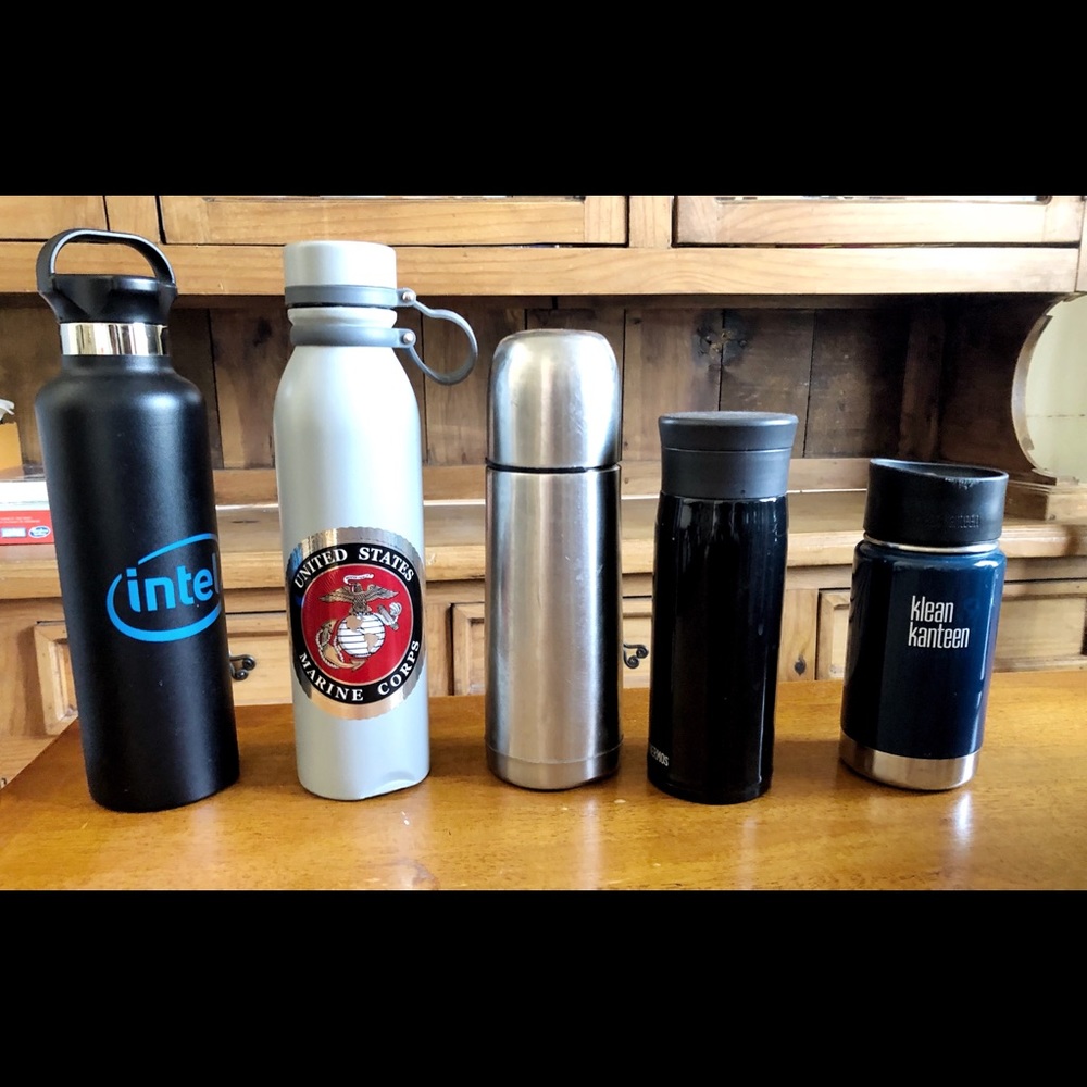 WATTER BOTTLES AND CONTAINERS TO STORE FOOD